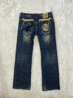 Red Pepper Vintage low waist flared jeans (Größe M)