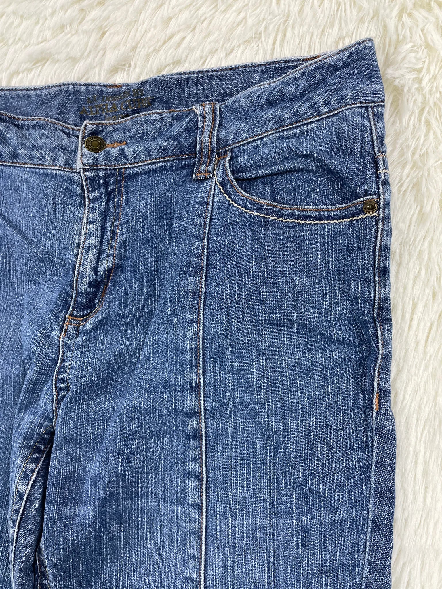 alpha Vintage Jeans Größe XL – Detailansicht 3