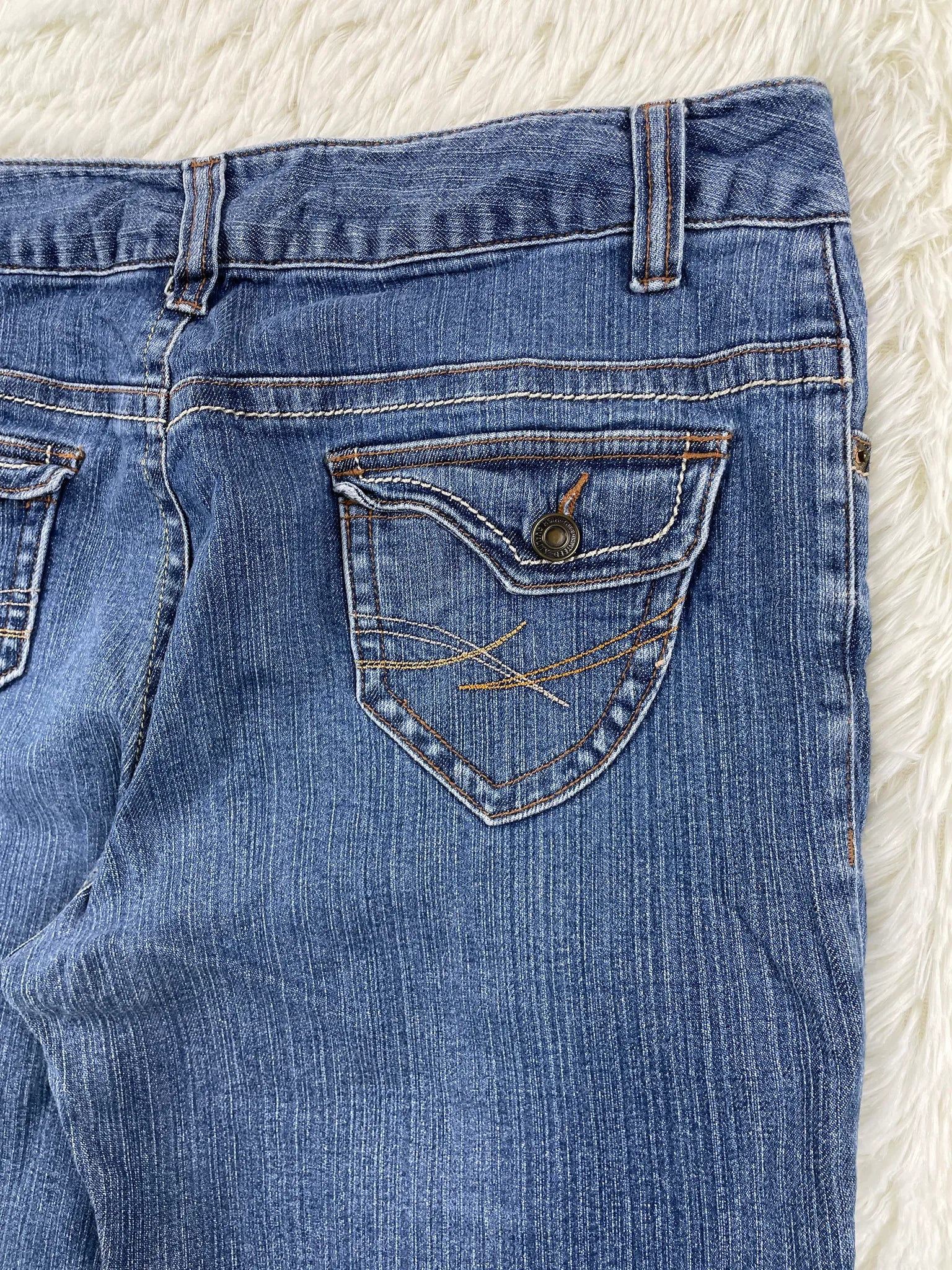 alpha Vintage Jeans Größe XL – Detailansicht 5