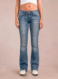 big blue Vintage Jeans Größe S Grade A