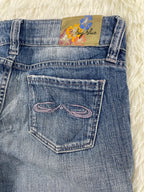 big blue Vintage Jeans Größe S – Detailansicht 5