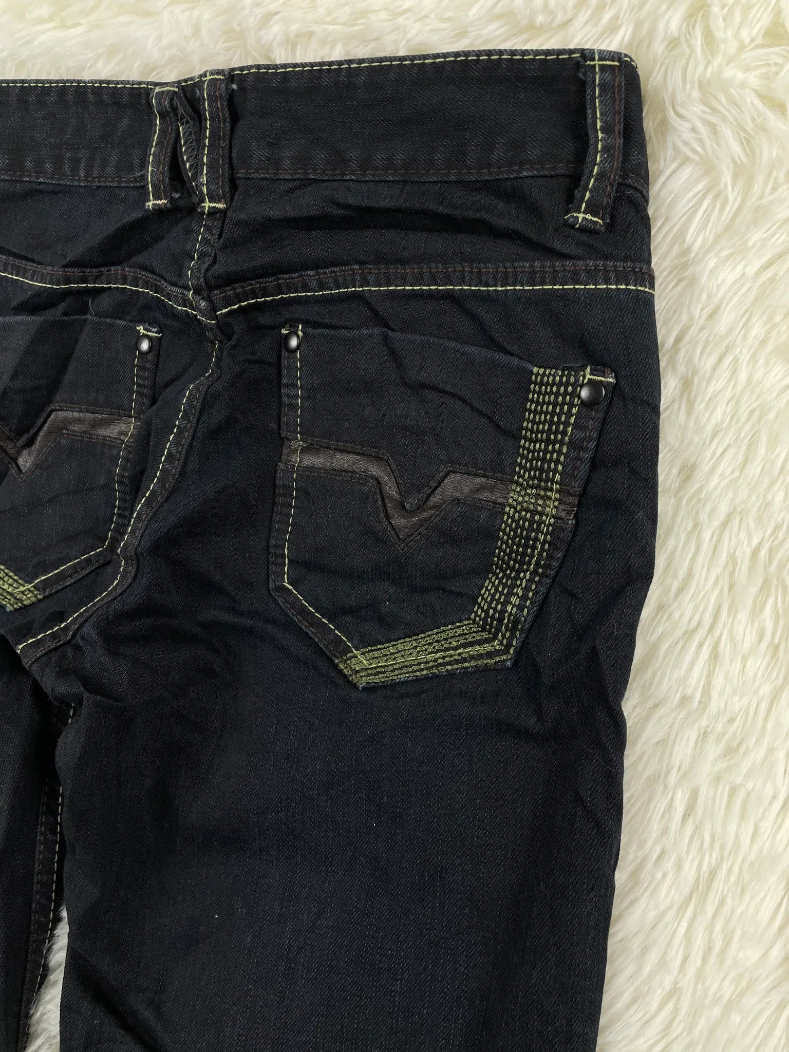 Blue Jam Vintage Jeans Größe XS – Detailansicht 5