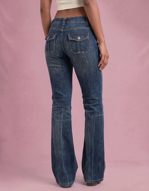 blue Vintage Jeans Größe XS Grade B