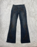 Blue Vintage Jeans Größe XXS – Detailansicht 2