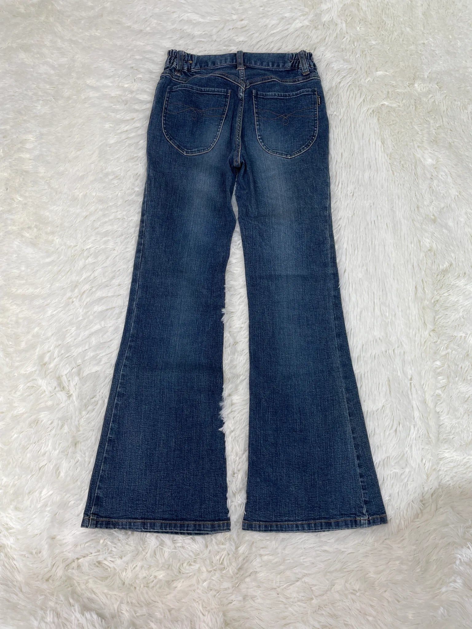 blue Vintage Jeans Größe XXS – Detailansicht 3