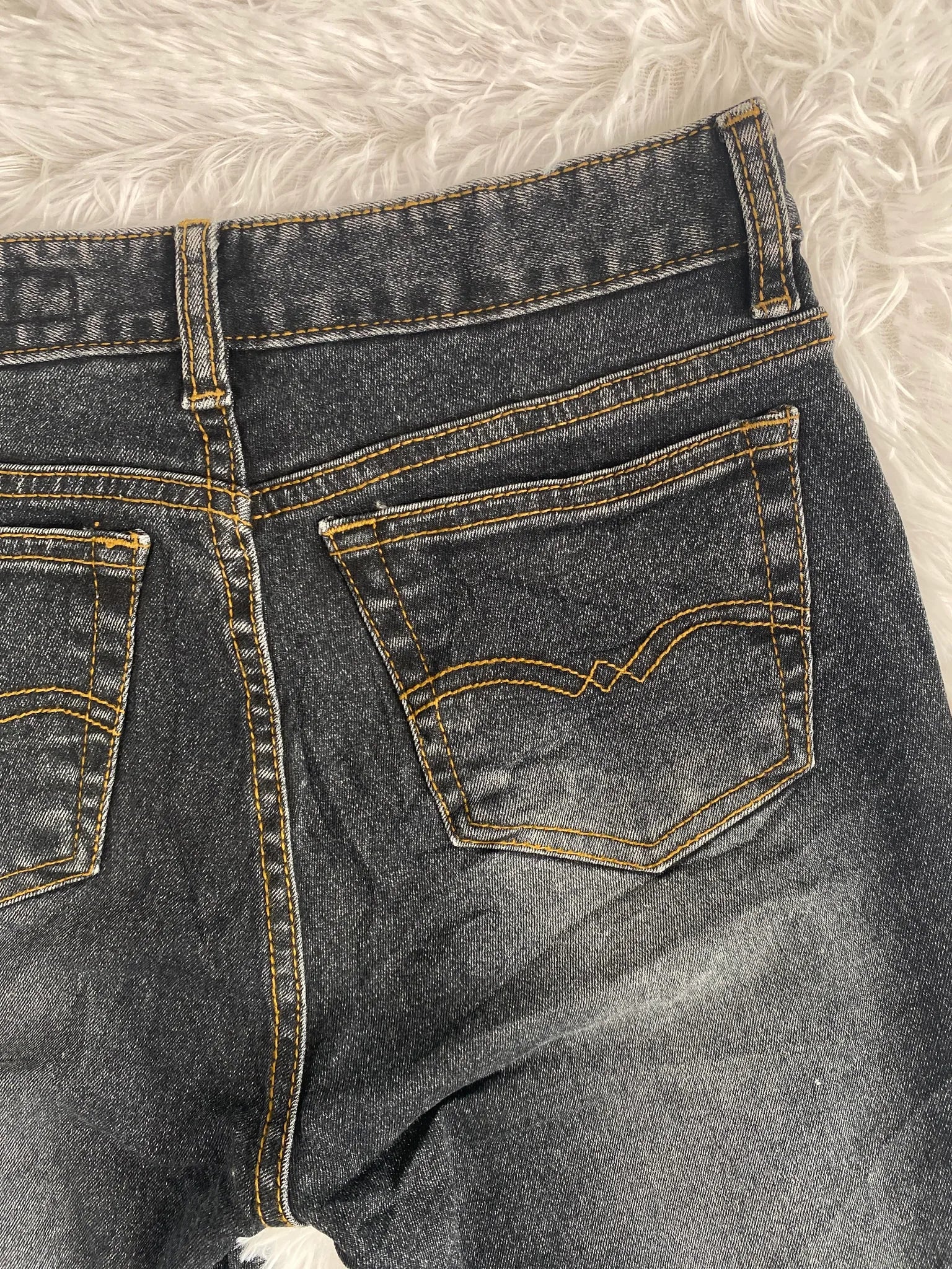 Blue Vintage Jeans Größe XXS – Detailansicht 4