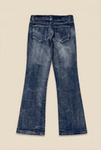 blue wash Vintage Jeans Größe S – Detailansicht 3