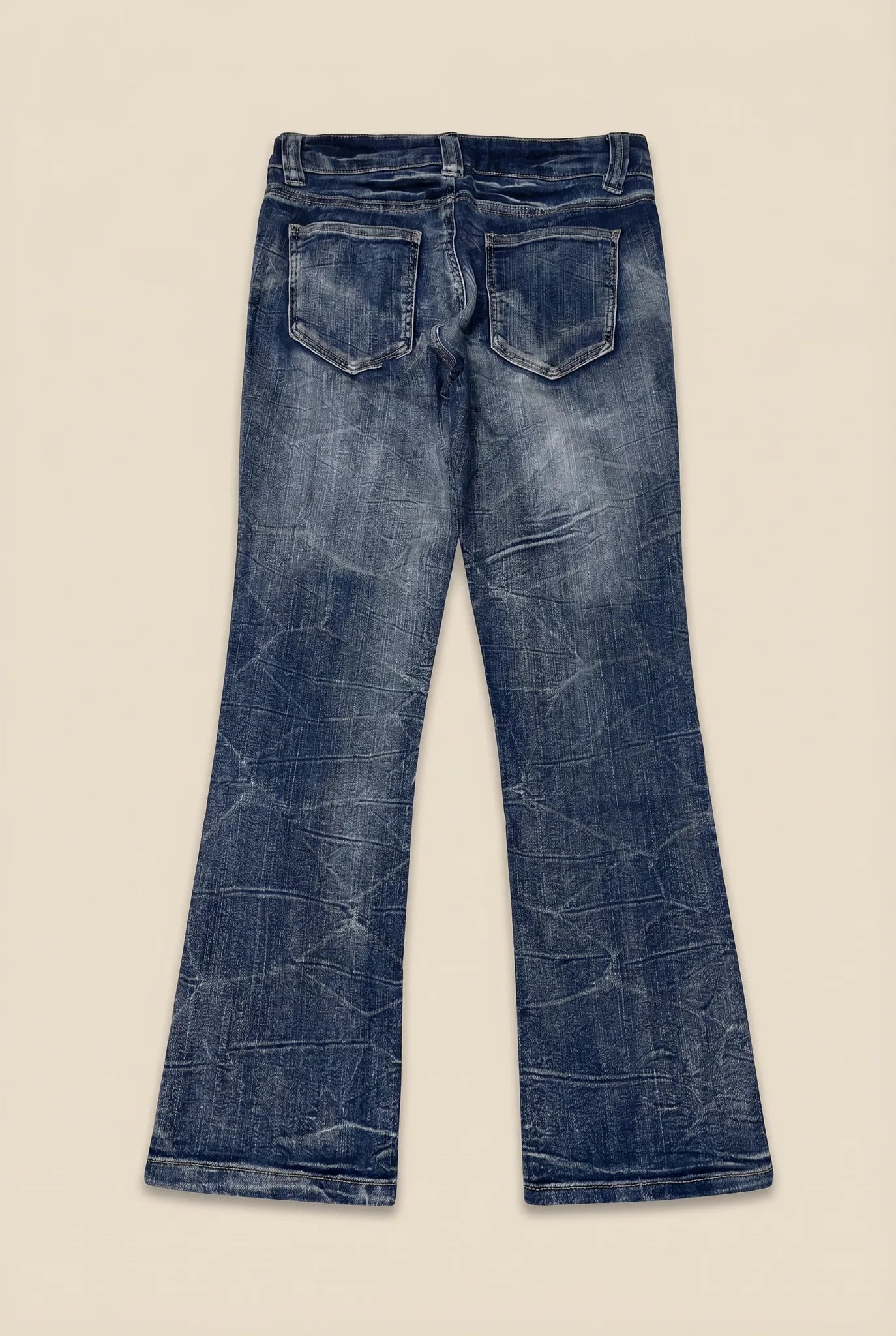 blue wash Vintage Jeans Größe S – Detailansicht 3