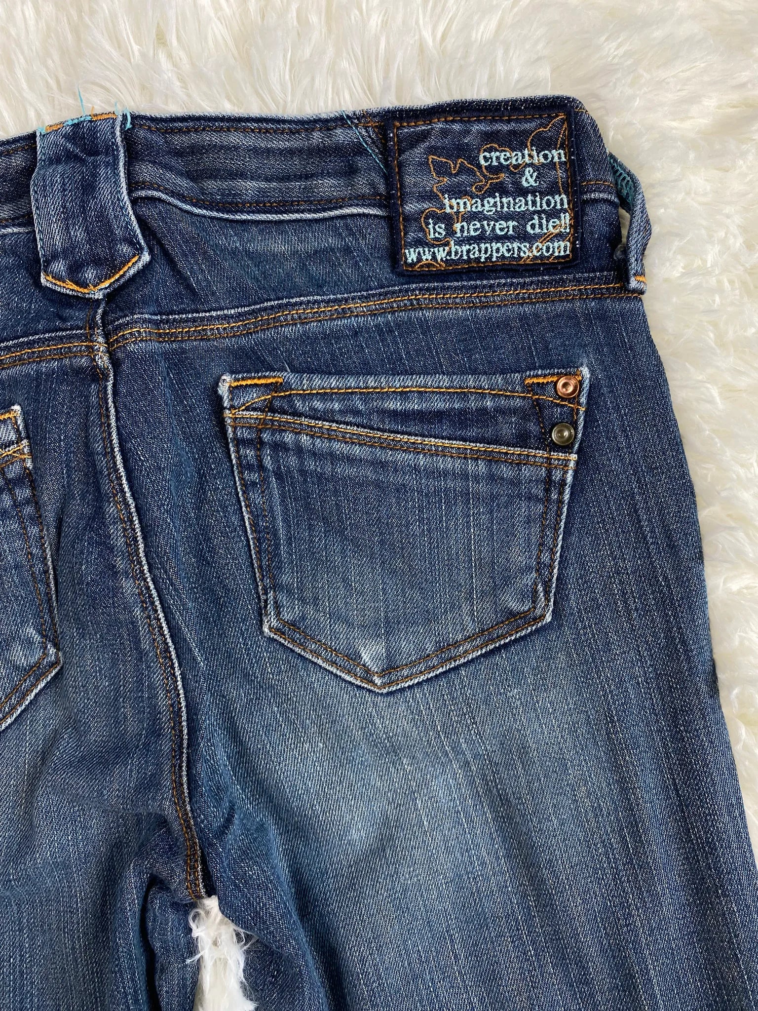 brappers Vintage Jeans Größe S – Detailansicht 5