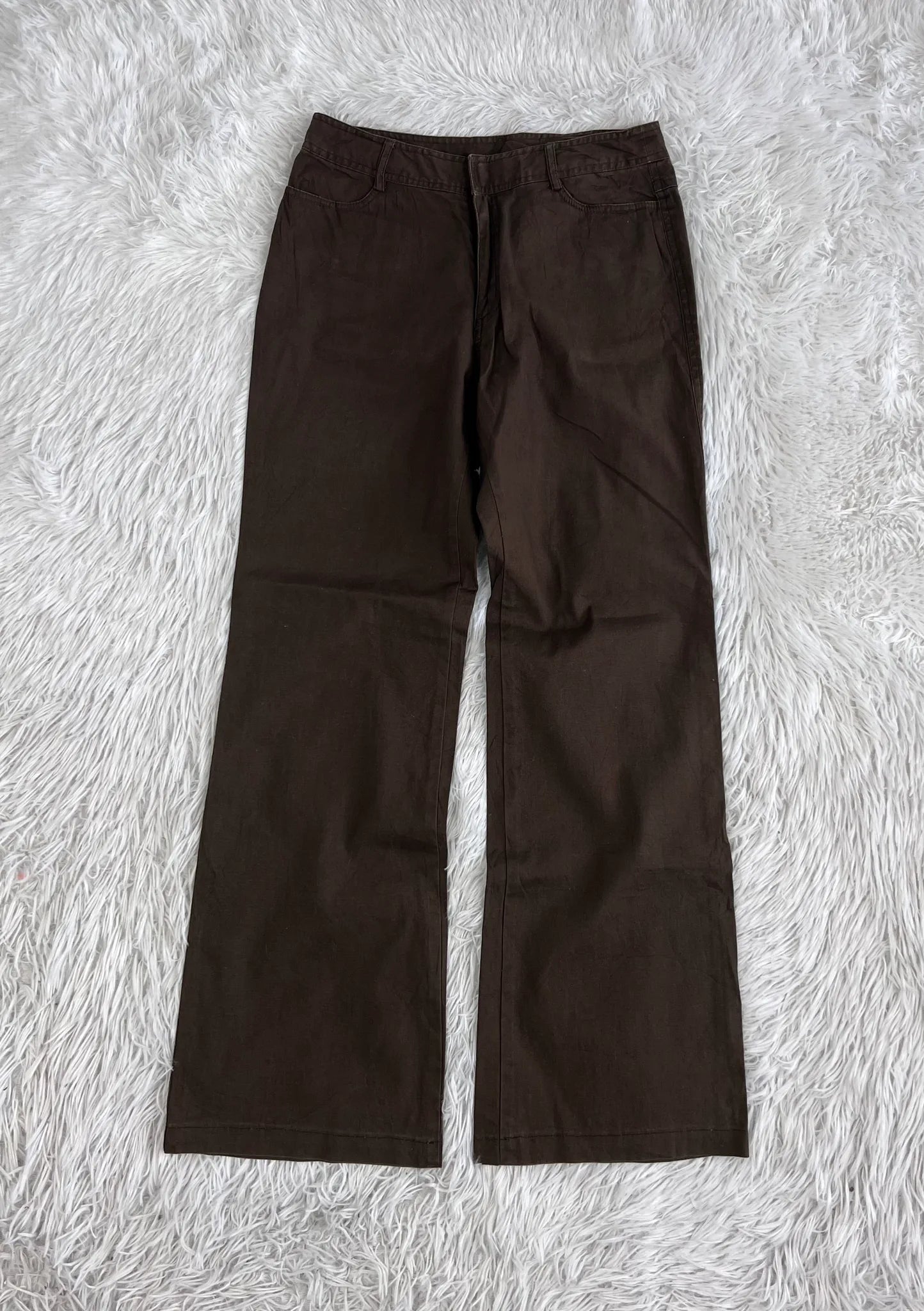 brown Vintage Jeans Größe XS – Detailansicht 4