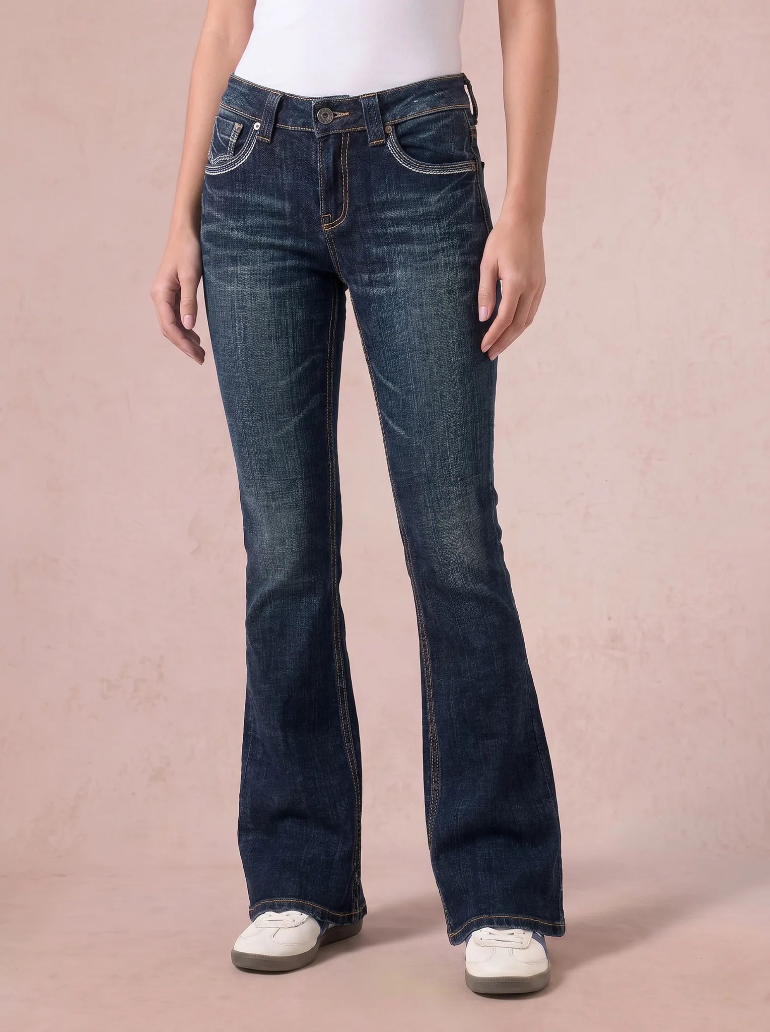 camel Vintage Jeans Größe XS Grade A