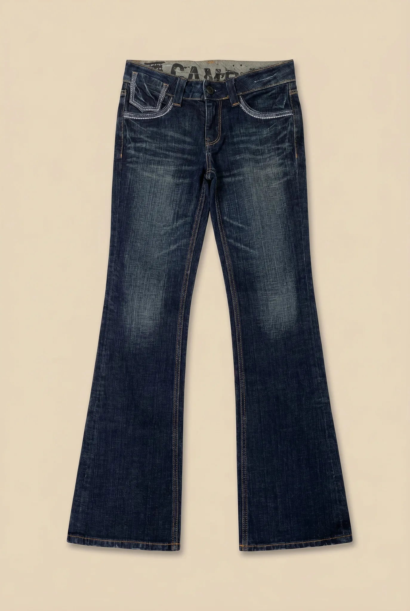 camel Vintage Jeans Größe XS – Detailansicht 2