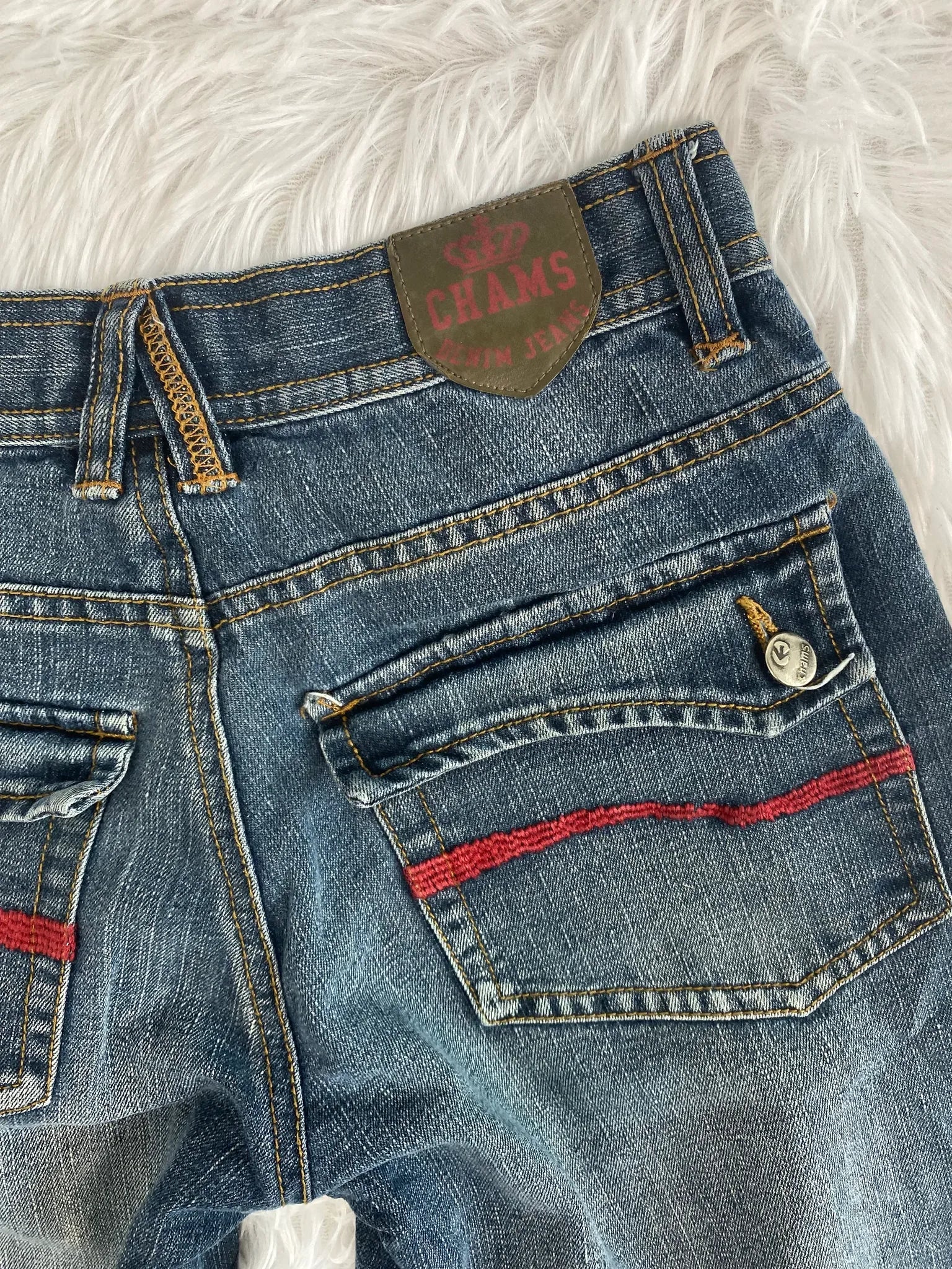 Chams Vintage Jeans Größe XXXS – Detailansicht 4