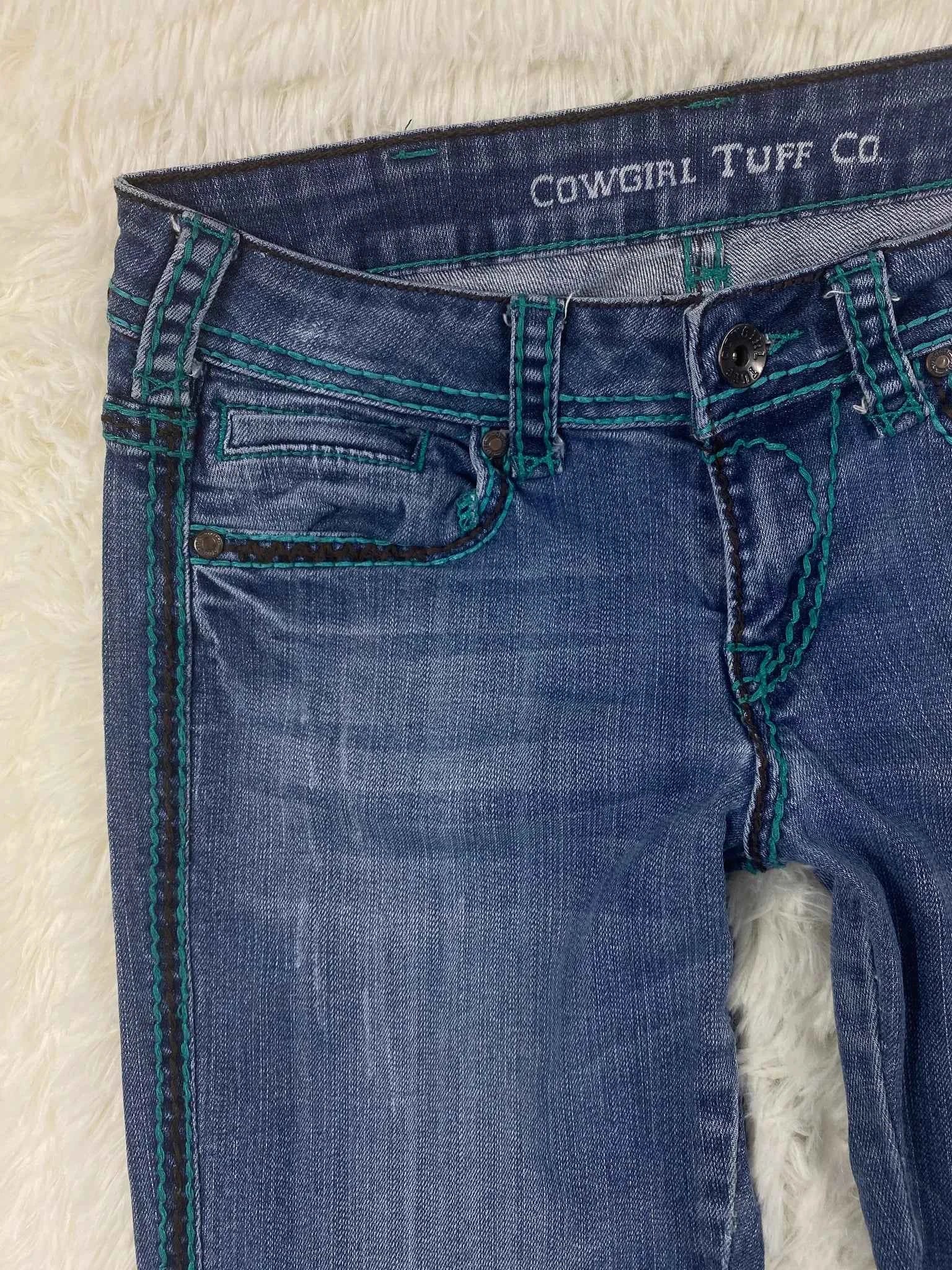Cowgirl tuff Vintage low waist flared jeans (Größe XS)