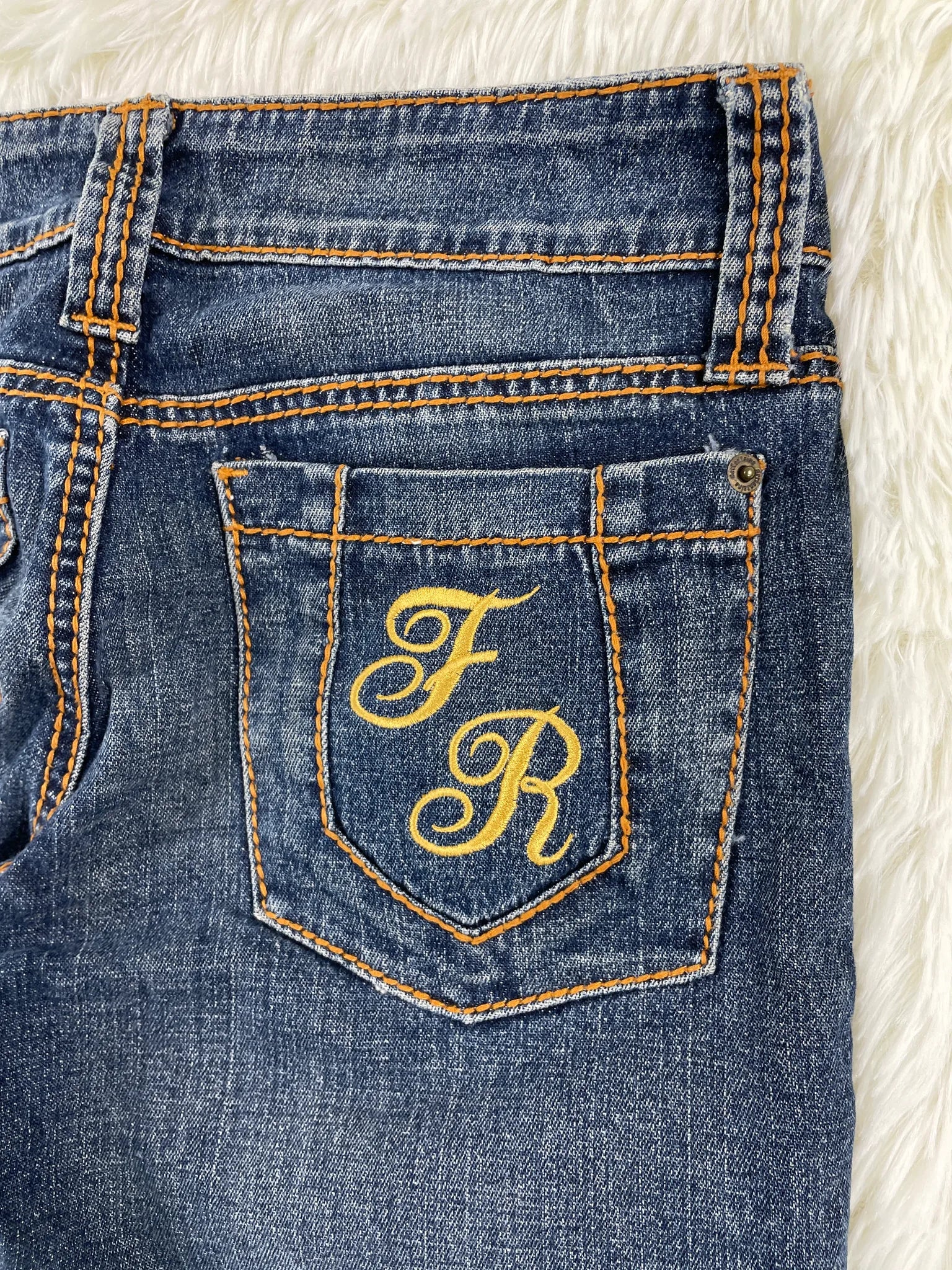 ferfontaine Vintage Jeans Größe XS – Detailansicht 5