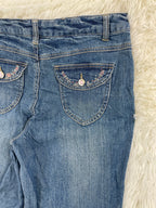 Flower Vintage Jeans Größe M – Detailansicht 5