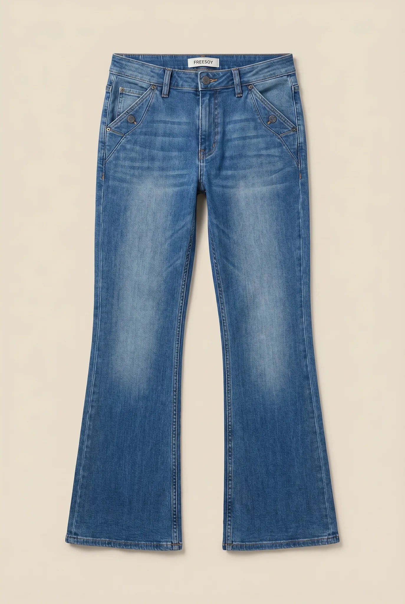 freesoul Vintage Jeans Größe XS – Detailansicht 2