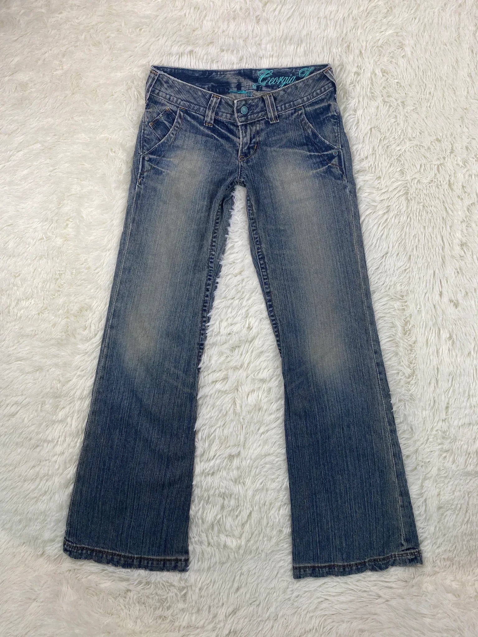 Georgia Love Vintage Jeans Größe XS – Detailansicht 5