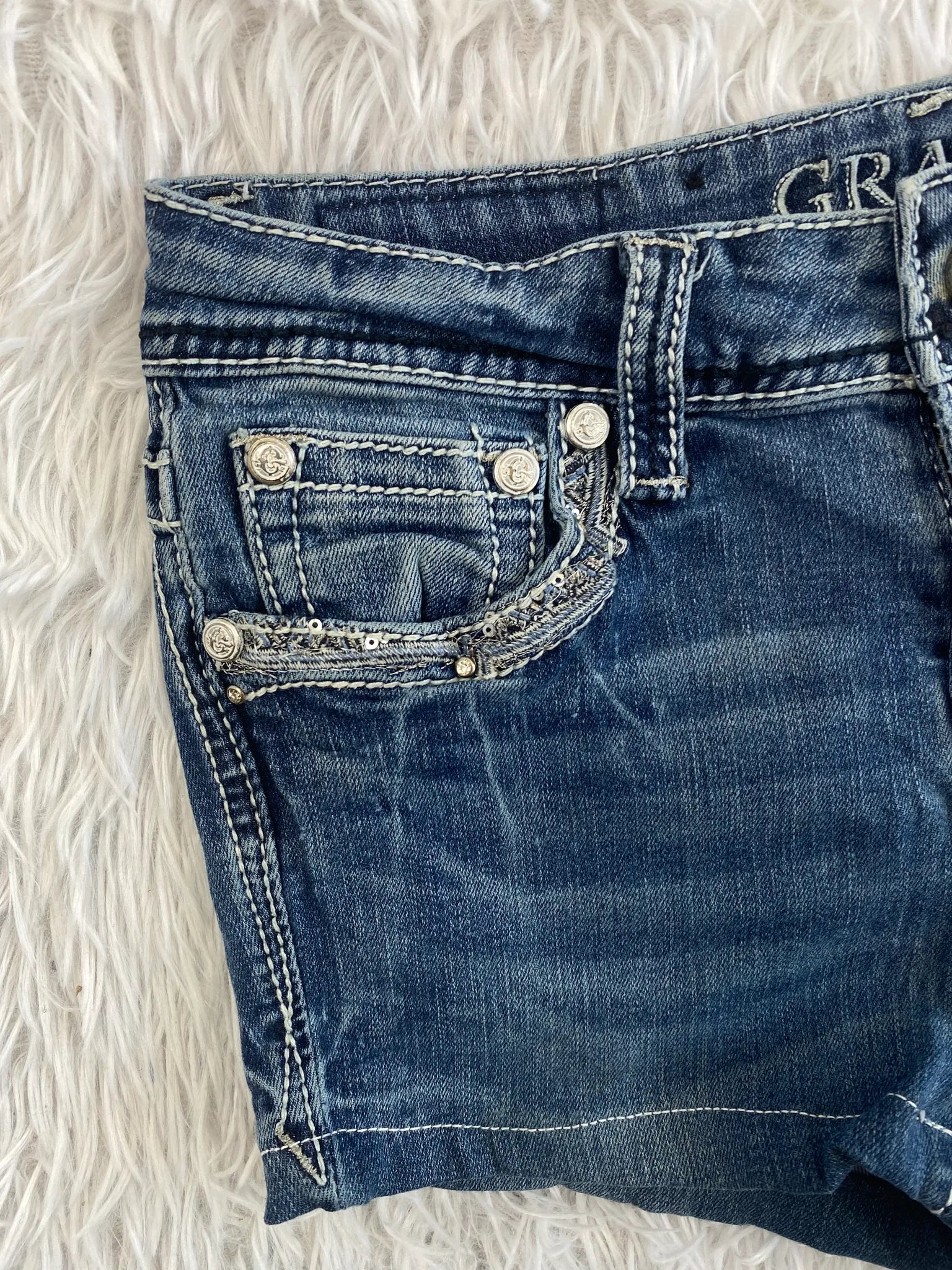 Grace Vintage Jeans Größe XXS – Detailansicht 5