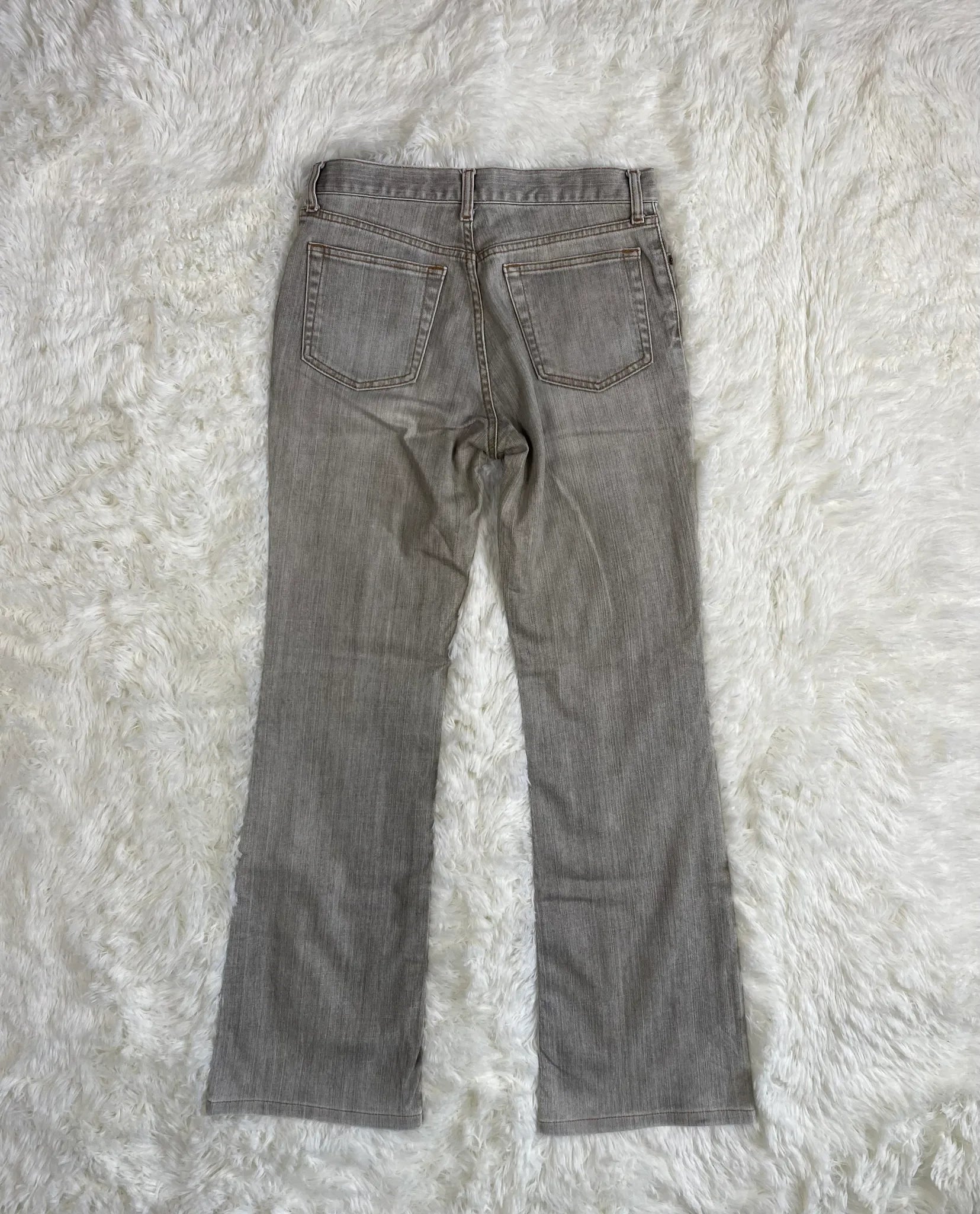 grey stitch Vintage Jeans Größe S – Detailansicht 2