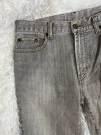 grey stitch Vintage Jeans Größe S – Detailansicht 5
