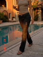 Tinkerbell Vintage low waist flared jeans (Größe S)