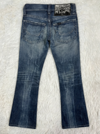Rodeo Crowns Vintage Low Waist Flared Jeans [XS]