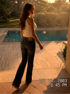 Moussy Vintage low waist flared jeans (Größe S)