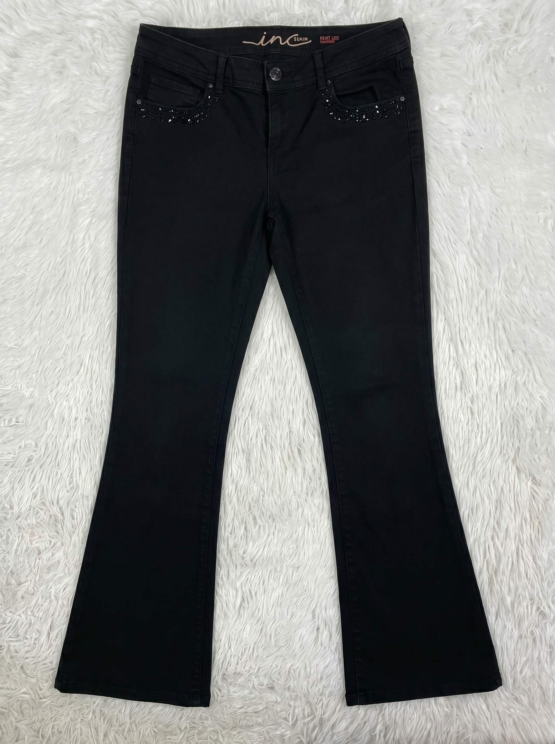 inc denim vintage bootcut jeans [S]