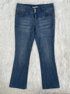 L.e.i. E Rhinestone vintage bootcut jeans [M]