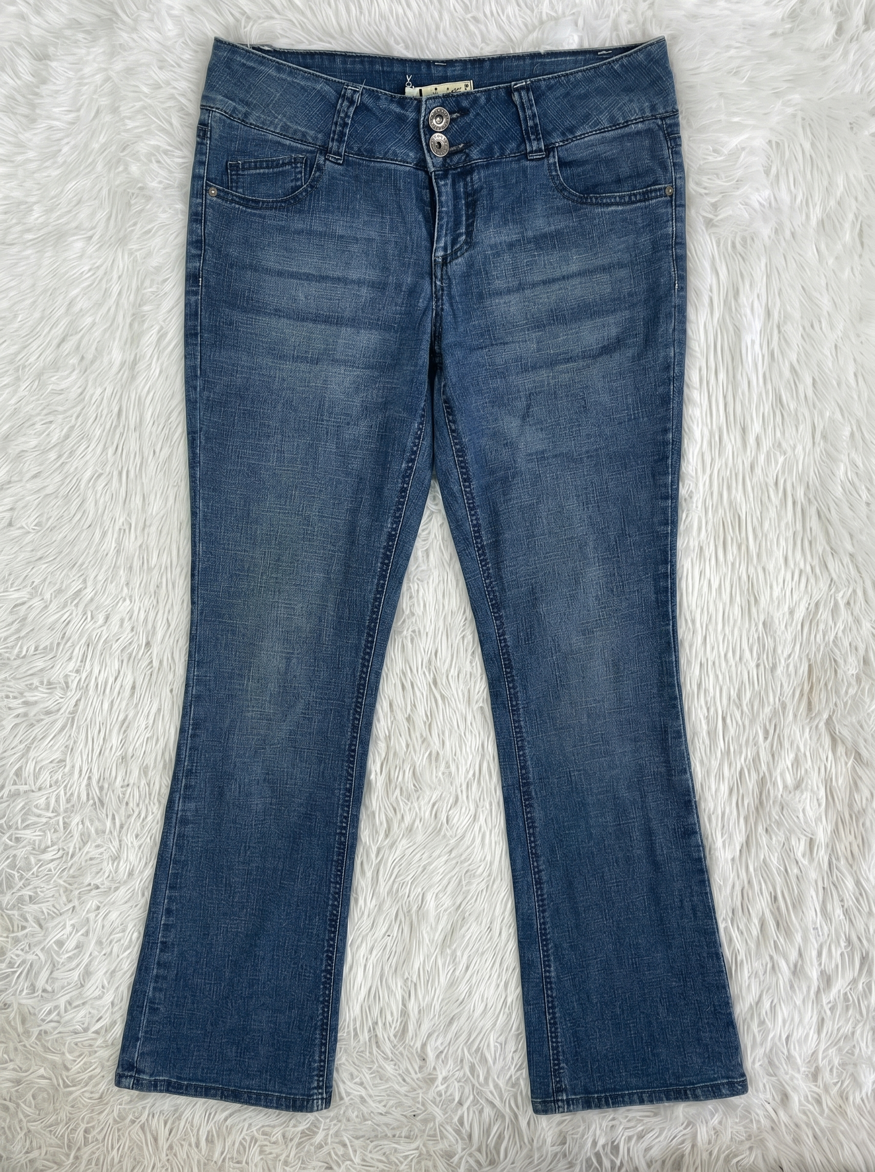 L.e.i. E Rhinestone vintage bootcut jeans [M]