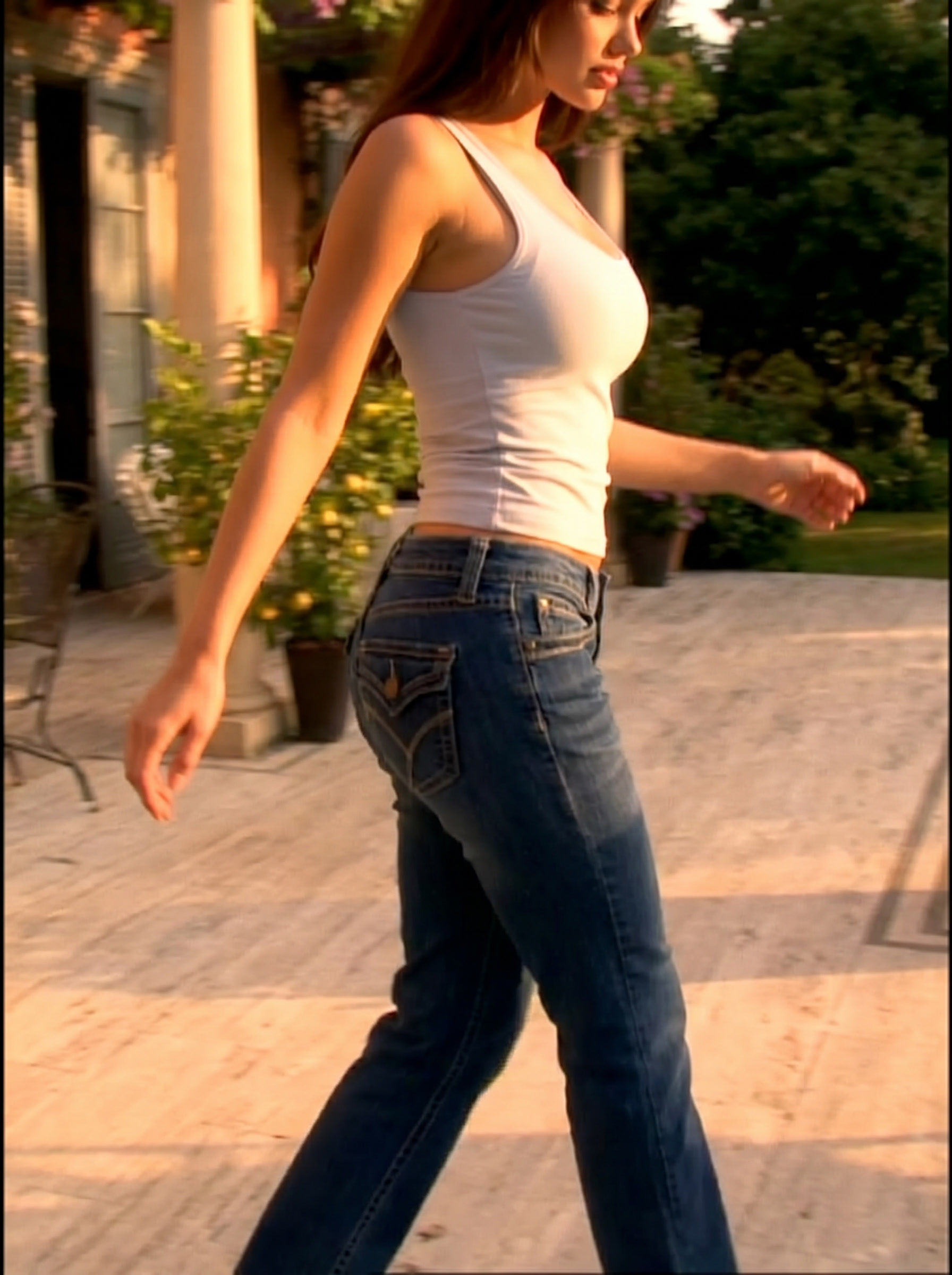 a.n.a vintage bootcut jeans [S]