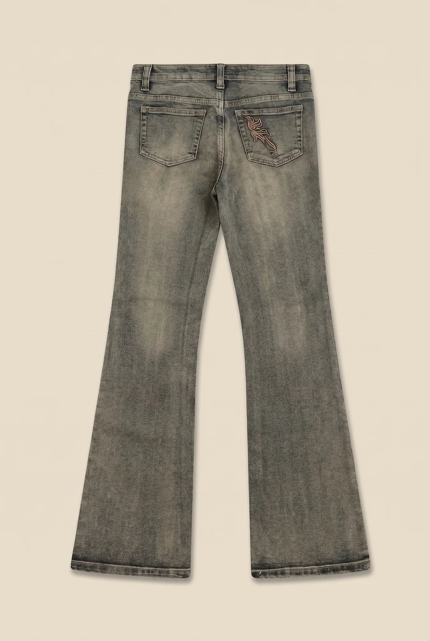 hongrunlai Vintage Jeans Größe S – Detailansicht 3