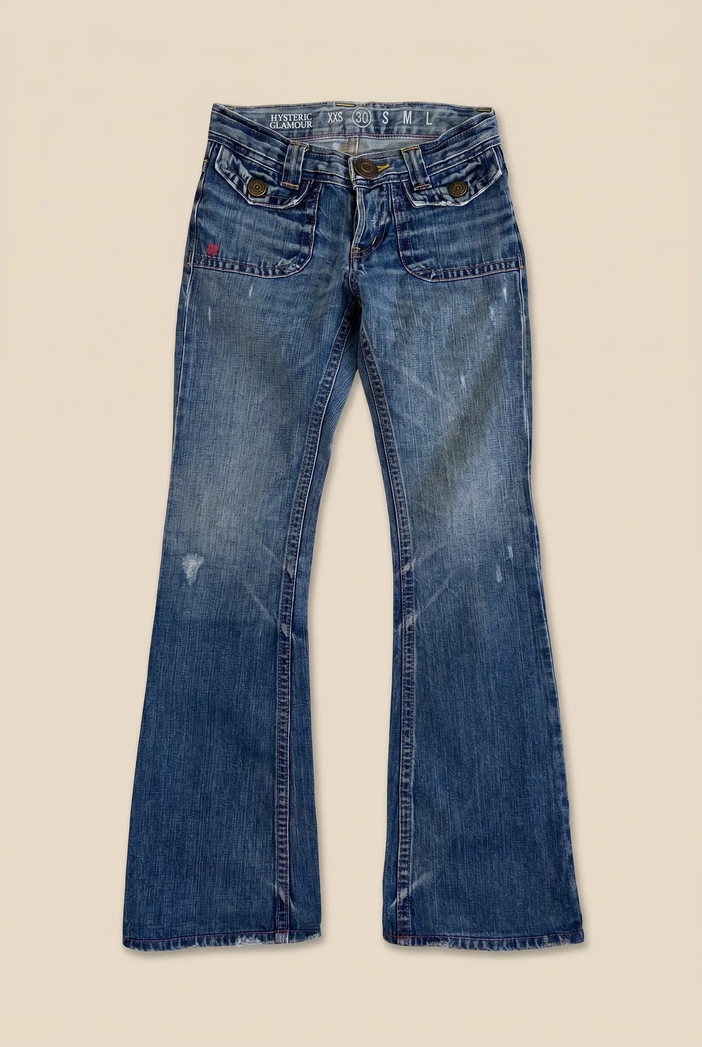 Hysteric Glamour Vintage Jeans Größe XS – Detailansicht 2