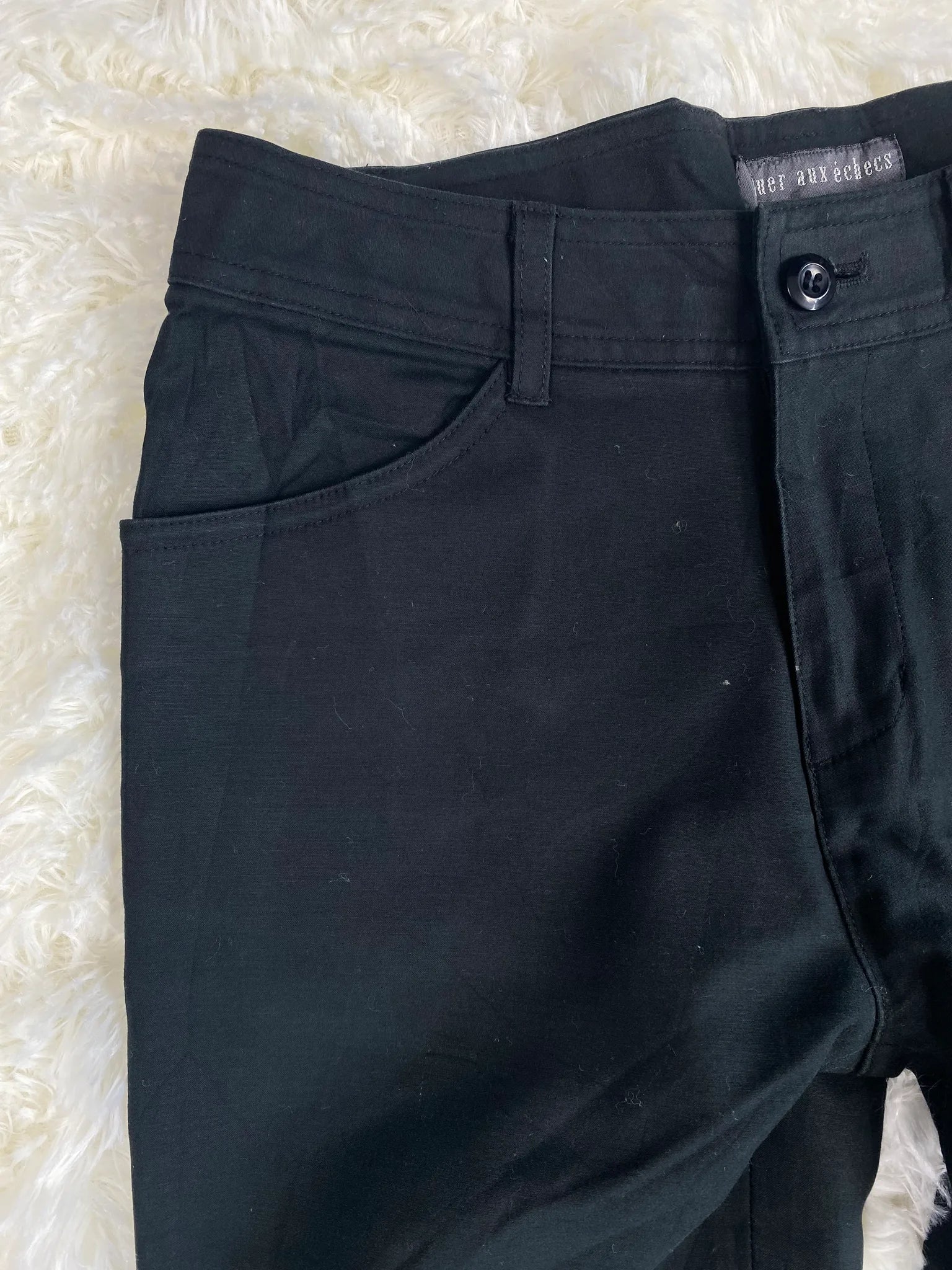 jouer aux échecs Vintage Jeans Größe XS – Detailansicht 4