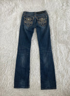 LA Idol Vintage Jeans Größe XXS – Detailansicht 2