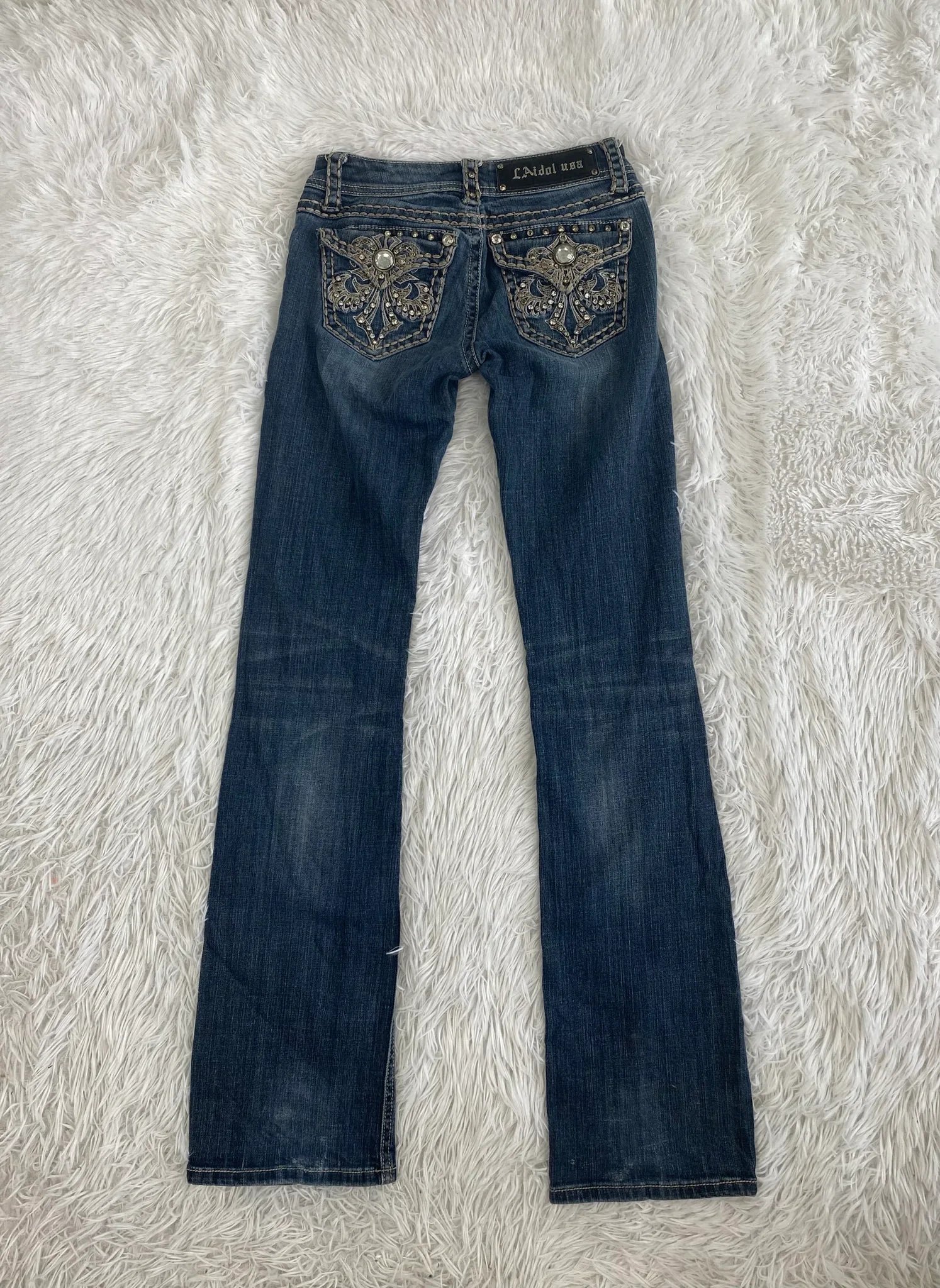 LA Idol Vintage Jeans Größe XXS – Detailansicht 2