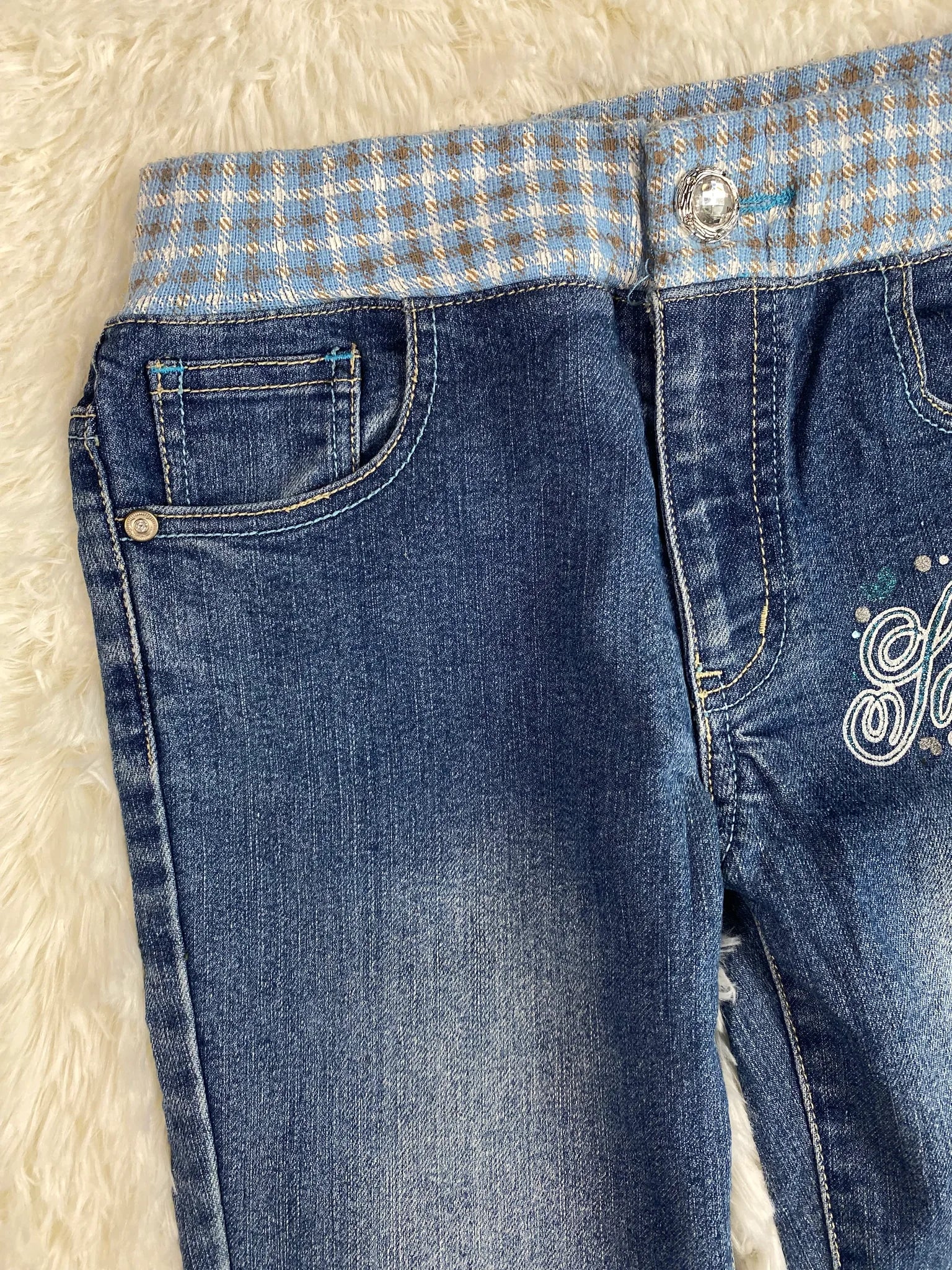 Lasson Vintage Jeans Größe XXS – Detailansicht 5