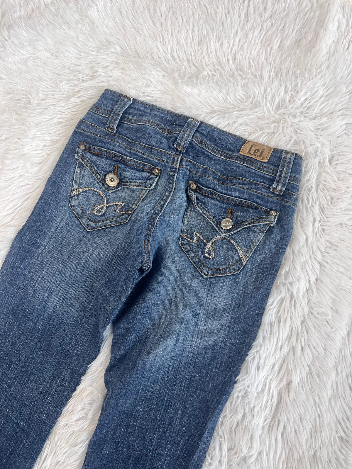 lei Vintage Jeans Größe XXXS – Detailansicht 4
