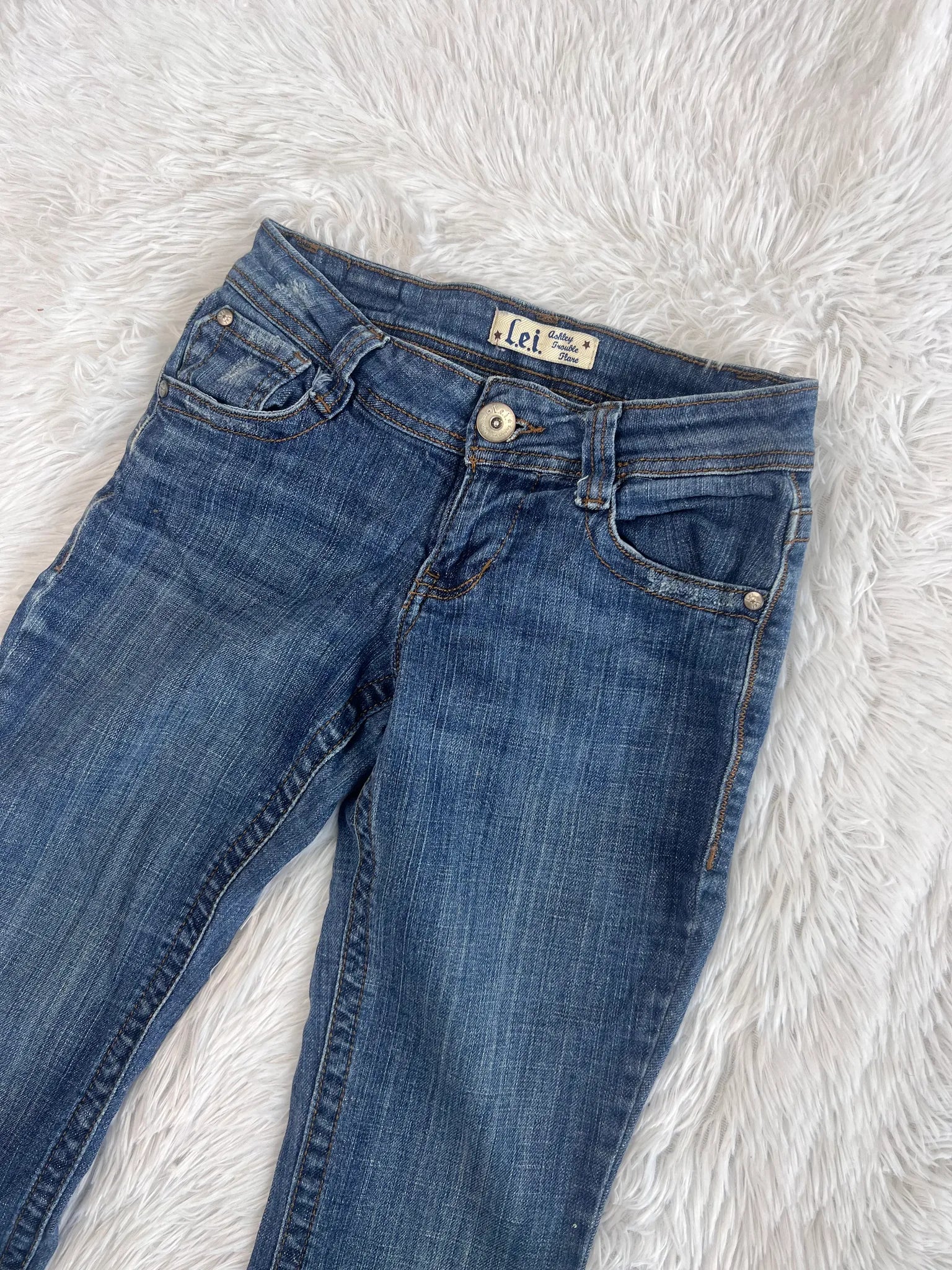 lei Vintage Jeans Größe XXXS – Detailansicht 5