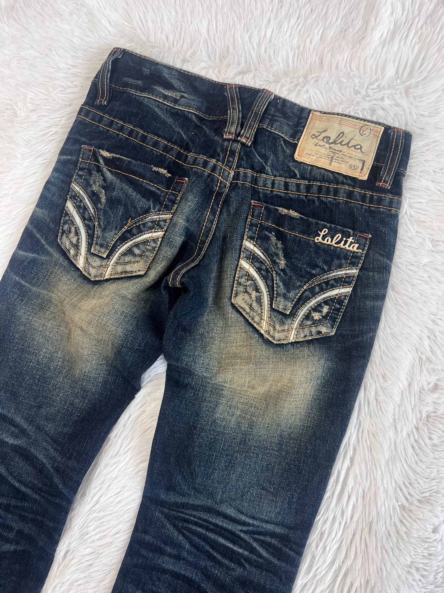 Lolita Vintage Jeans Größe S – Detailansicht 3