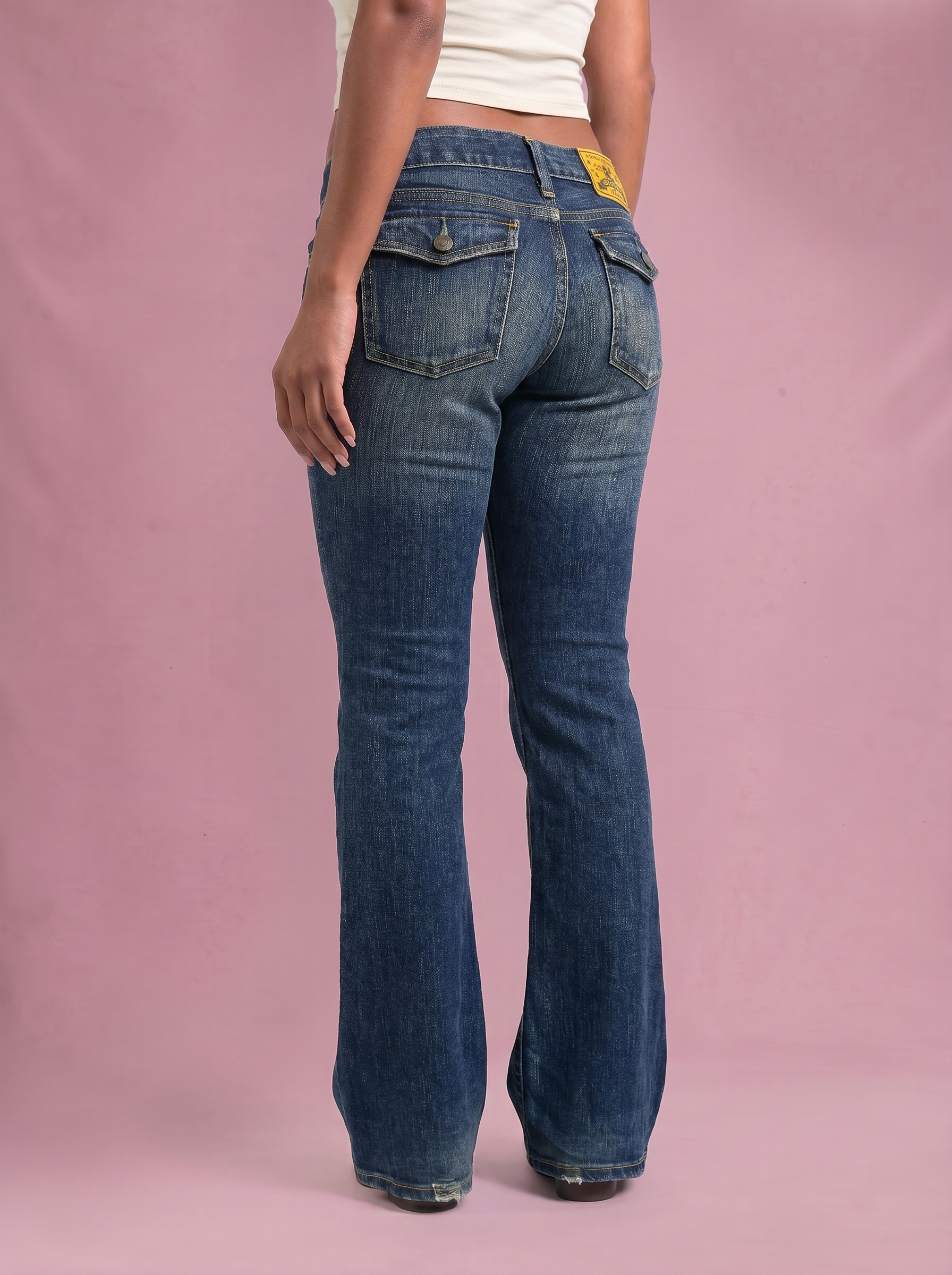 Moussy vintage bootcut jeans [S]