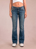BKE denim culture vintage bootcut jeans [XS]