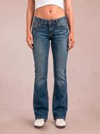 BKE denim culture vintage bootcut jeans [XS]