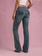 Amisu Denim vintage bootcut jeans [S]