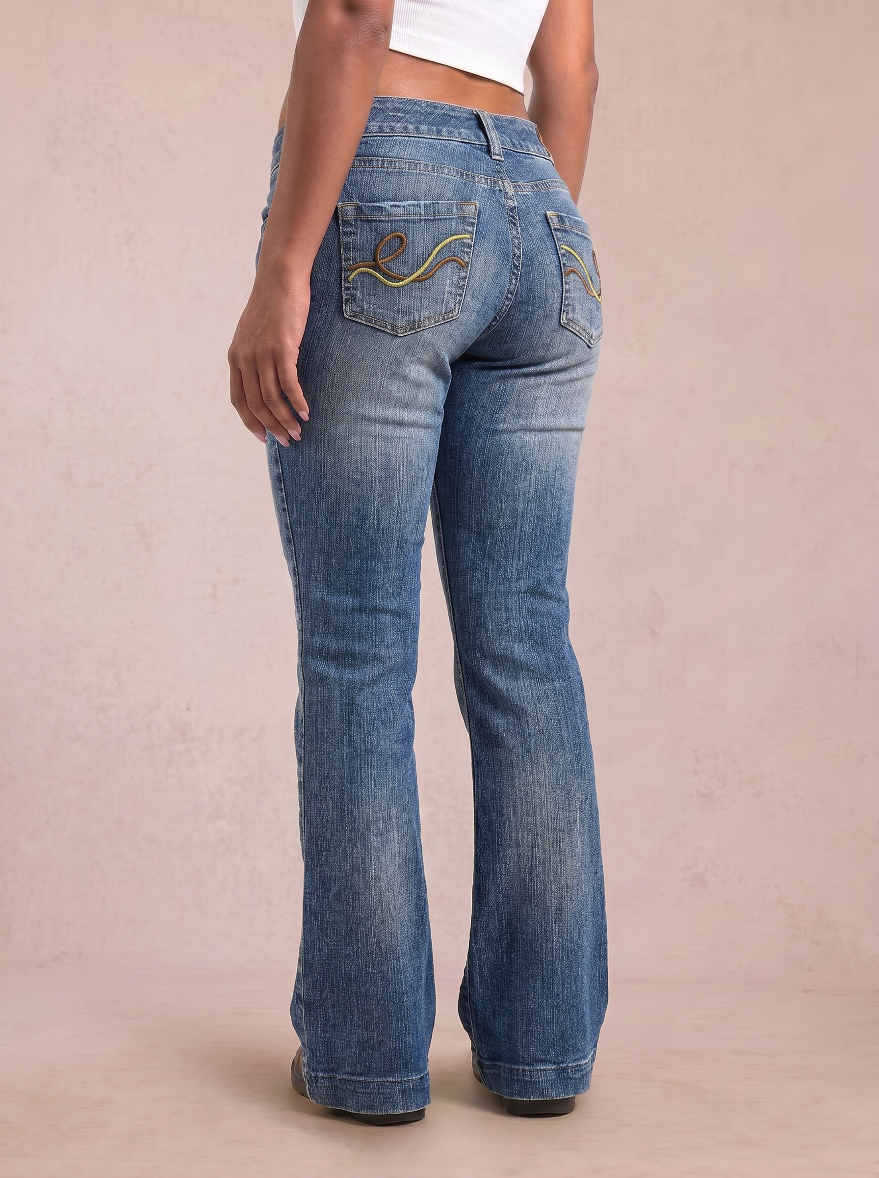 vintage bootcut jeans [XS]