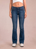 NY&C Vintage Low Waist Flared Jeans [XS]