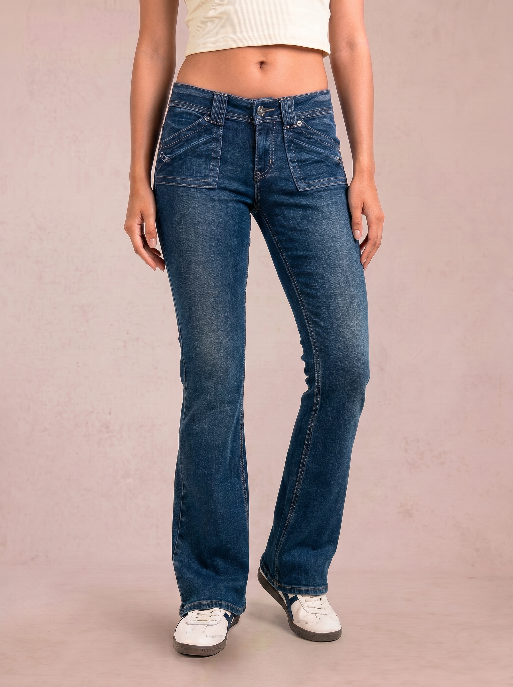 Vienus Jeans Elegance vintage bootcut jeans [XS]