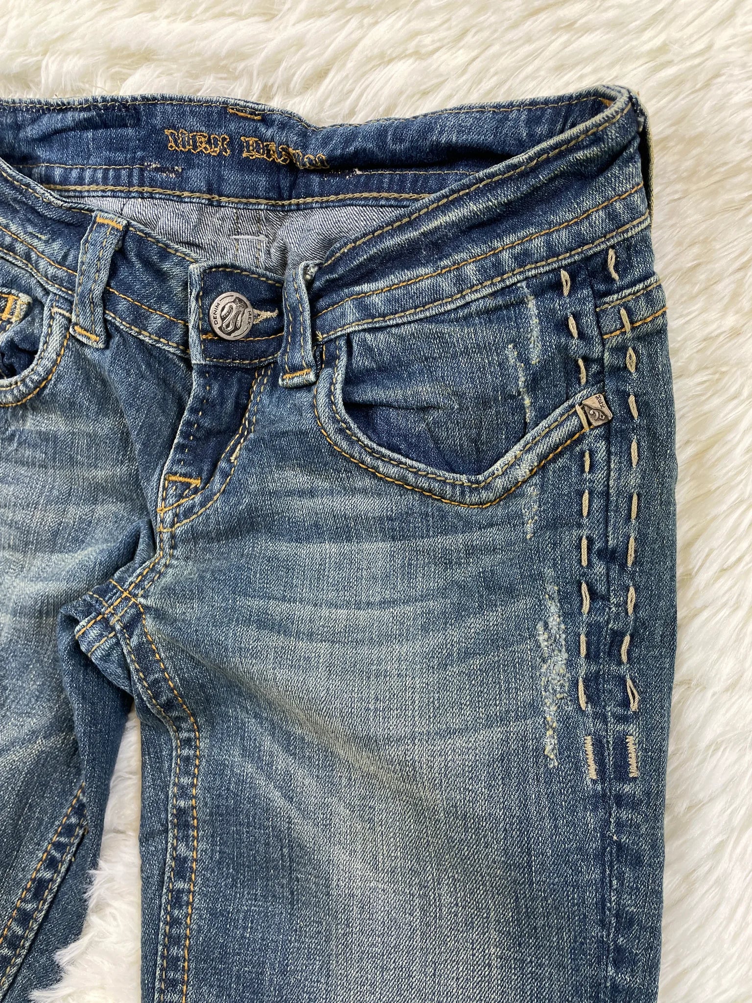 MEK Vintage Jeans Größe XXS – Detailansicht 5