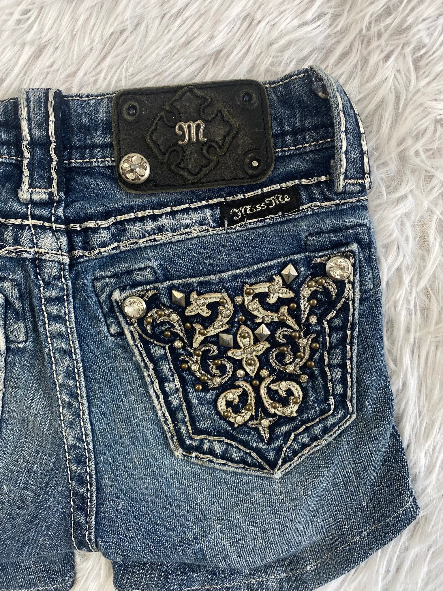 Miss Me Vintage Jeans Größe XXXS – Detailansicht 5